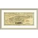 East Urban Home 'City & County of New York, 1836' Framed Print Paper in Gray | 24 H x 44 W x 1.5 D in | Wayfair EASN4220 39507810