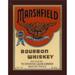 East Urban Home 'Marshfield Bourbon Whiskey' Framed Graphic Art Print Paper in Red | 18 H x 14 W x 1 D in | Wayfair EASN8148 39525558