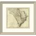 East Urban Home 'State of South Carolina, 1796' Framed Print Paper in Gray | 22 H x 24 W x 1.5 D in | Wayfair EASN4027 39507122