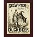 East Urban Home 'George Winter Brewing Company' Framed Graphic Art Print Paper in Gray | 14 H x 11 W x 1 D in | Wayfair EASN8140 39525550