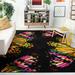 Yellow 108 x 0.94 in Indoor Area Rug - Ebern Designs Cleveland Black/Area Rug Polypropylene | 108 W x 0.94 D in | Wayfair EBND7236 41036428