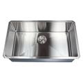 eModern Decor CozyBlock 32" L x 19" W Undermount Kitchen Sink w/ Accessories Stainless Steel in Gray | 10 H x 32 W x 19 D in | Wayfair ARL-R3219