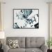 East Urban Home Abstract 'Fractal 3D Cubes Everywhere' Framed Graphic Art Print on Wrapped Canvas Metal in Gray/White | 16 H x 32 W x 1 D in | Wayfair