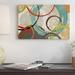 East Urban Home Away We Go II by Katrina Craven - Graphic Art on Wrapped Canvas Metal in Brown/Green/White | 40 H x 60 W x 1.5 D in | Wayfair