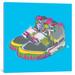 East Urban Home 'Nike Air Yeezy 2's' Graphic Art on Wrapped Canvas Canvas, Cotton in Blue/Gray | 12 H x 12 W x 1.5 D in | Wayfair ESTN7091 40497330