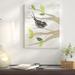 East Urban Home Birds in Spring III by Courtney Prahl - Wrapped Canvas Graphic Art Print Canvas in Black/Green | 24 H x 20 W x 1.5 D in | Wayfair