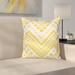 East Urban Home Chevron Tribal African Square Cushion Pillow Cover Polyester | 18 H x 18 W x 2 D in | Wayfair ESUN8684 44268056
