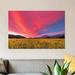 East Urban Home Spring Sunset, Napa Valley by Elizabeth Carmel - Photograph Print on Canvas Canvas, Cotton | 18 H x 26 W x 1.5 D in | Wayfair