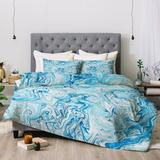 East Urban Home Lisa Argyropoulos 3 Piece Comforter Set Microfiber in Blue | King | Wayfair ETHH4459 45553224