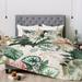 East Urban Home Iveta Abolina Alocasia Comforter Set Polyester/Polyfill/Microfiber in Green | Queen | Wayfair 834C47FF0C0B41D78271306EAC825141