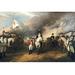 Buyenlarge Surrender of General Cornwallis by John Trumbull - Unframed Print in White | 24 H x 36 W x 1.5 D in | Wayfair 0-587-61760-LC2436