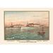 Buyenlarge 'U.S. Navy 2nd Class Cruisers (1899) - Colombia' by Werner Painting Print in Blue | 24 H x 36 W x 1.5 D in | Wayfair 0-587-03459-9C2436