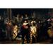 Buyenlarge 'The Night Watch' by Rembrandt Van Rijn - Print in White | 24 H x 36 W x 1.5 D in | Wayfair 0-587-61044-LC2436