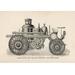 Buyenlarge 'Double Extra First Size Self Propelling Steam Fire Engine' Graphic Art Paper in Gray | 24 H x 36 W x 1.5 D in | Wayfair