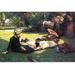 Buyenlarge 'In the Sun' by James Tissot Painting Print in Brown/Green/Yellow | 44 H x 66 W x 1.5 D in | Wayfair 0-587-25554-4C4466