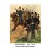 Buyenlarge Staff Romp 1851-1858 Salutes from Junior Grades - Print in Black/Green | 30 H x 20 W x 1.5 D in | Wayfair 0-587-29140-0C2842