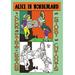 Buyenlarge 'Alice in Wonderland: Frontman & Footman - Color Me ' by John Tenniel Painting Print in Orange/White | 30 H x 20 W x 1.5 D in | Wayfair