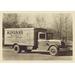 Buyenlarge 'Kingan's Meat Truck #4' Photographic Print in Black | 20 H x 30 W x 1.5 D in | Wayfair 0-587-15923-5C2030