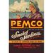 Buyenlarge 'Remco Smoked Sardines' Vintage Advertisement in Black/Blue | 30 H x 20 W x 1.5 D in | Wayfair 0-587-23961-1C4466