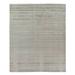 Brown/White 108 x 0.4 in Area Rug - EXQUISITE RUGS Robin Hand Loomed Striped Area Rug in Taupe/Beige Viscose/Wool | 108 W x 0.4 D in | Wayfair