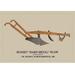 Buyenlarge 'Hussey Hard Metal Plow' Graphic Art in Gray/Orange | 24 H x 36 W x 1.5 D in | Wayfair 0-587-15904-9C2436