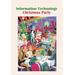 Buyenlarge 'Christmas Party' by Wilbur Pierce Vintage Advertisement in Brown/Green/Red | 66 H x 44 W x 1.5 D in | Wayfair 0-587-20643-8C4466