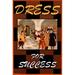 Buyenlarge 'Dress for Success' by Wilbur Pierce Vintage Advertisement in Black/Brown | 30 H x 20 W x 1.5 D in | Wayfair 0-587-22320-0C4466