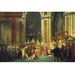 Buyenlarge Coronation of Napoleon Bonaparte - Unframed Print in White | 24 H x 36 W x 1.5 D in | Wayfair 0-587-61047-LC2436