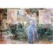 Buyenlarge 'Women Hang Out Laundry to Dry' by Berthe Morisot Painting Print in White | 24 H x 36 W x 1.5 D in | Wayfair 0-587-25859-4C2436