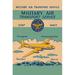 Buyenlarge 'Military Air Transport Service' Vintage Advertisement in White | 36 H x 24 W x 1.5 D in | Wayfair 0-587-26073-4C2436