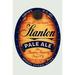 Buyenlarge 'Stanton Pale Ale Beer' Vintage Advertisement in Blue/Brown/Orange | 66 H x 44 W x 1.5 D in | Wayfair 0-587-22553-xC4466