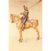 Buyenlarge 'Rider in the Armor' by Albrecht Durer Painting Print | 66 H x 44 W x 1.5 D in | Wayfair 0-587-26510-8C4466