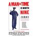 Buyenlarge 'A Man in Time is Worth Nine' by Syndicate Printing Co Vintage Advertisement in Black/Blue/Red | 30 H x 20 W x 1.5 D in | Wayfair