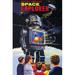 Buyenlarge Battery Operated Space Explorer - Advertisements Print in Black/Blue/Red | 30 H x 20 W x 1.5 D in | Wayfair 0-587-22665-xC4466