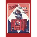 Buyenlarge 'Jocko Tip Top Bank' Vintage Advertisement in Brown/Red | 66 H x 66 W x 1.5 D in | Wayfair 0-587-21656-5C4466