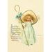 Buyenlarge Little Bo Peep by Maud Humphrey Painting Print in Blue | 42 H x 28 W x 1.5 D in | Wayfair 0-587-04809-3C2842