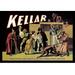 Buyenlarge 'Kellar: the Witch, the Sailor & the Enchanted Monkey' Graphic Art in Black/Yellow | 20 H x 30 W x 1.5 D in | Wayfair 0-587-00605-6C2030