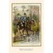 Buyenlarge Hanoverian Cavalry Patrol 16Th Dragoon Regiment - Print in White | 36 H x 24 W x 1.5 D in | Wayfair 0-587-29496-5C2436