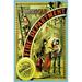 Buyenlarge 'American Fire Department' Vintage Advertisement Paper in Green/Orange/Yellow | 30 H x 20 W x 1.5 D in | Wayfair 0-587-21983-1C4466
