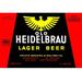 Buyenlarge Old Heidelbrau Lager Beer - Advertisement Print in Black/Red | 20 H x 30 W x 1.5 D in | Wayfair 0-587-22555-6C2030