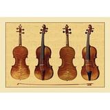 Buyenlarge Violins by Theodore Thomas Painting Print in Brown | 28 H x 42 W x 1.5 D in | Wayfair 0-587-11518-1C2842