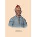 Buyenlarge Kish-Kal-Wa (A Shawanoe Chief) by Mckenney & Hall Painting Print in Brown/Gray | 66 H x 44 W x 1.5 D in | Wayfair 0-587-05160-4C4466