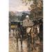 Buyenlarge 'Rue Bonaparte' by Frederick Childe Hassam Painting Print in Brown | 42 H x 28 W x 1.5 D in | Wayfair 0-587-25238-3C2842