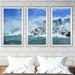 Picture Perfect International "Niagara Falls" - 3 Piece Picture Frame Photograph Print Set on /Acrylic in Blue/White | Wayfair 704-2629-1224