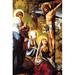 Buyenlarge 'Christ on The Cross' by Albrecht Durer Painting Print in Green/Red | 36 H x 24 W in | Wayfair 0-587-28714-4C2436