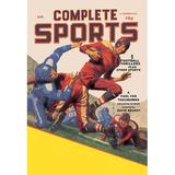 Buyenlarge Complete Sports Vintage Advertisement Paper in Green/Red/Yellow | 42 H x 28 W x 1.5 D in | Wayfair 0-587-02769-xC2842