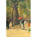 Buyenlarge 'Fifth Avenue & Washington Square' by Frederick Childe Hassam Painting Print in Brown/Green/Orange | 42 H x 28 W x 1.5 D in | Wayfair