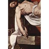 Buyenlarge Putting Christ in The Tomb - Graphic Art Print in Brown | 36 H x 24 W x 1.5 D in | Wayfair 0-587-29028-5C2842