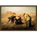 Buyenlarge 'The Gleaners' by Jean Francois Millet Painting Print in Black/Brown/Green | 28 H x 42 W x 1.5 D in | Wayfair 0-587-16337-2C2842