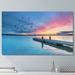 Picture Perfect International 'Ocean Skies 1' Photographic Print on Wrapped Canvas in Blue | 28 H x 48 W x 1.5 D in | Wayfair 704-3900_2848